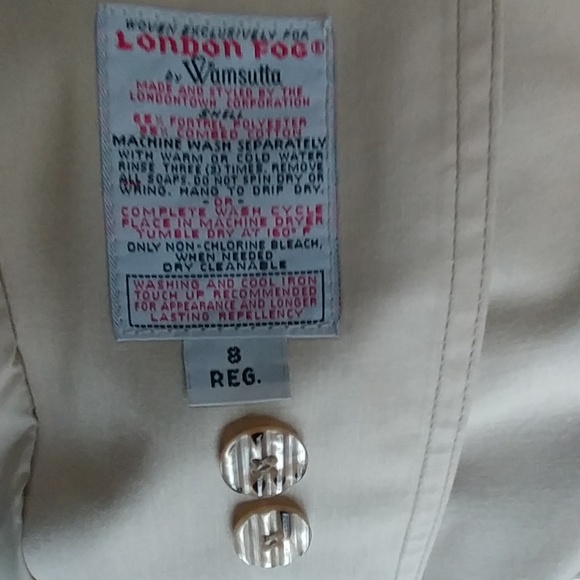 London Fog raincoat - Picture 2 of 2